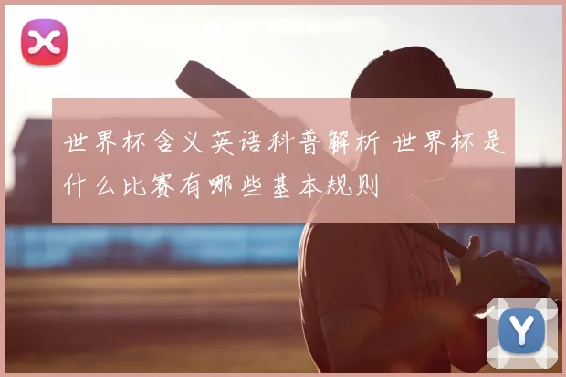 世界杯含义英语科普解析 世界杯是什么比赛有哪些基本规则