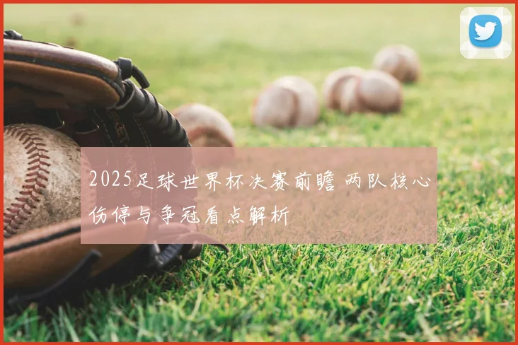 2025足球世界杯决赛前瞻 两队核心伤停与争冠看点解析